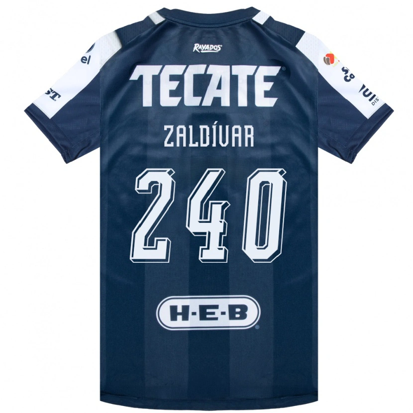 Danxen Niño Camiseta Milton Zaldívar #240 Azul Tinta Blanco Rojo 1ª Equipación 2026/27 La Camisa