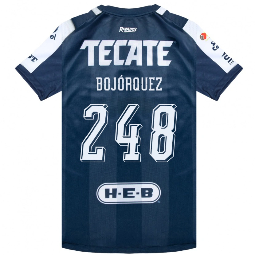 Danxen Niño Camiseta Mauricio Bojórquez #248 Azul Tinta Blanco Rojo 1ª Equipación 2026/27 La Camisa