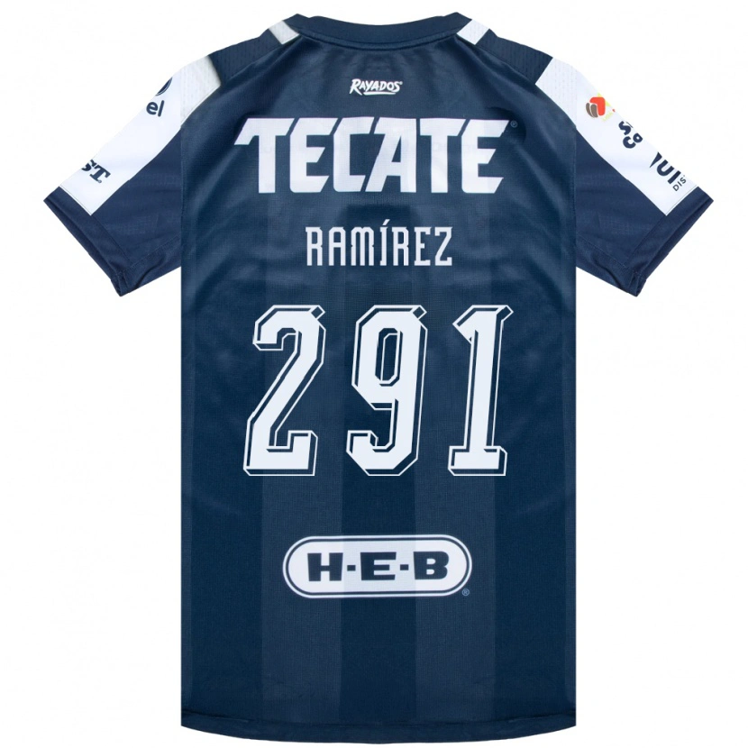 Danxen Niño Camiseta Fabián Ramírez #291 Azul Tinta Blanco Rojo 1ª Equipación 2026/27 La Camisa