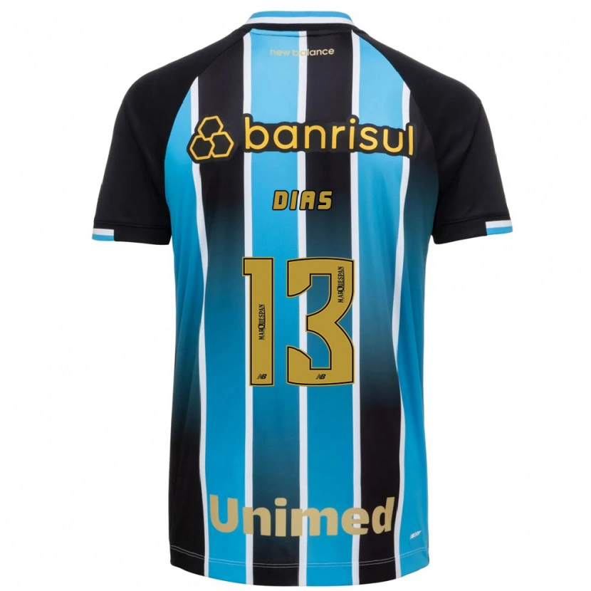 Danxen Niño Camiseta Viviane Aparecida Dias #13 Azul Marrón Negro 1ª Equipación 2026/27 La Camisa