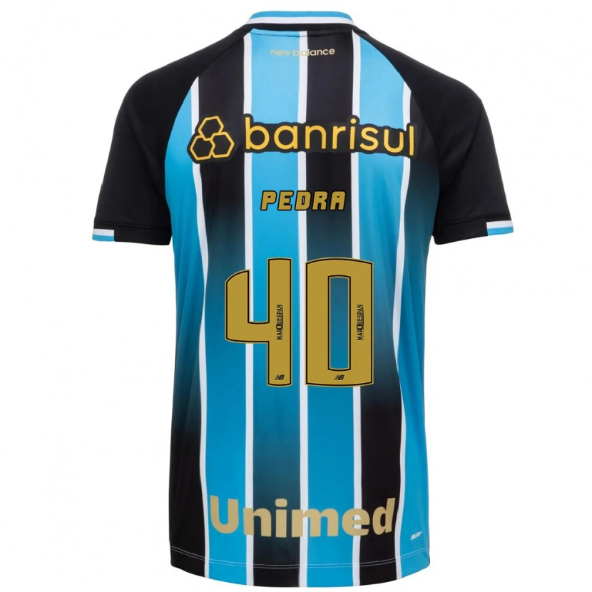 Danxen Niño Camiseta Duda Pedra #40 Azul Marrón Negro 1ª Equipación 2026/27 La Camisa