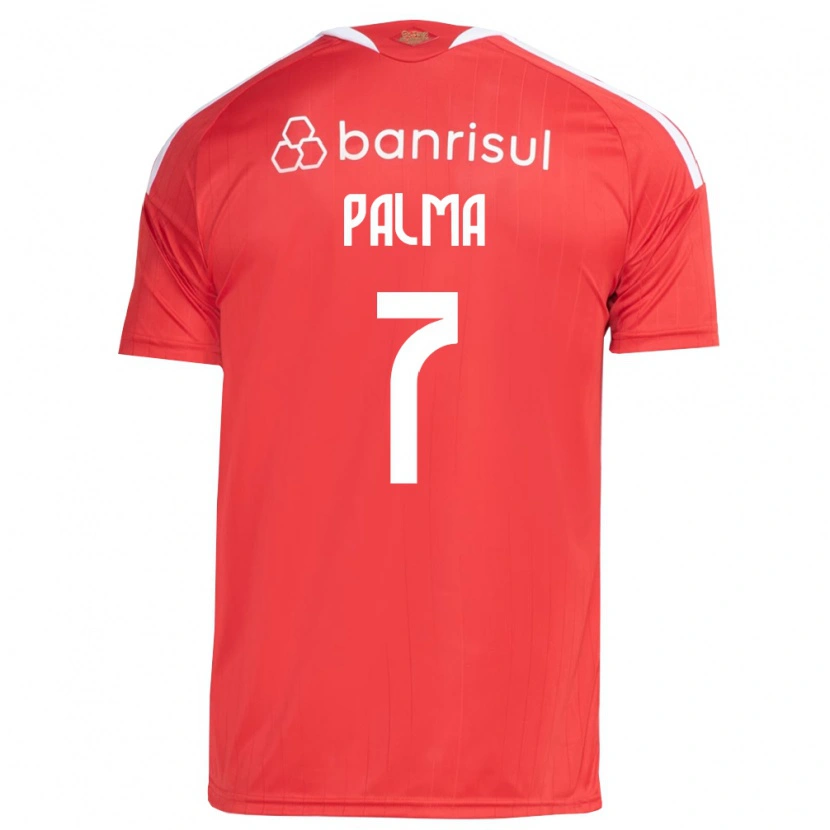 Danxen Niño Camiseta Gabriel Palma #7 Rojo Blanco 1ª Equipación 2026/27 La Camisa