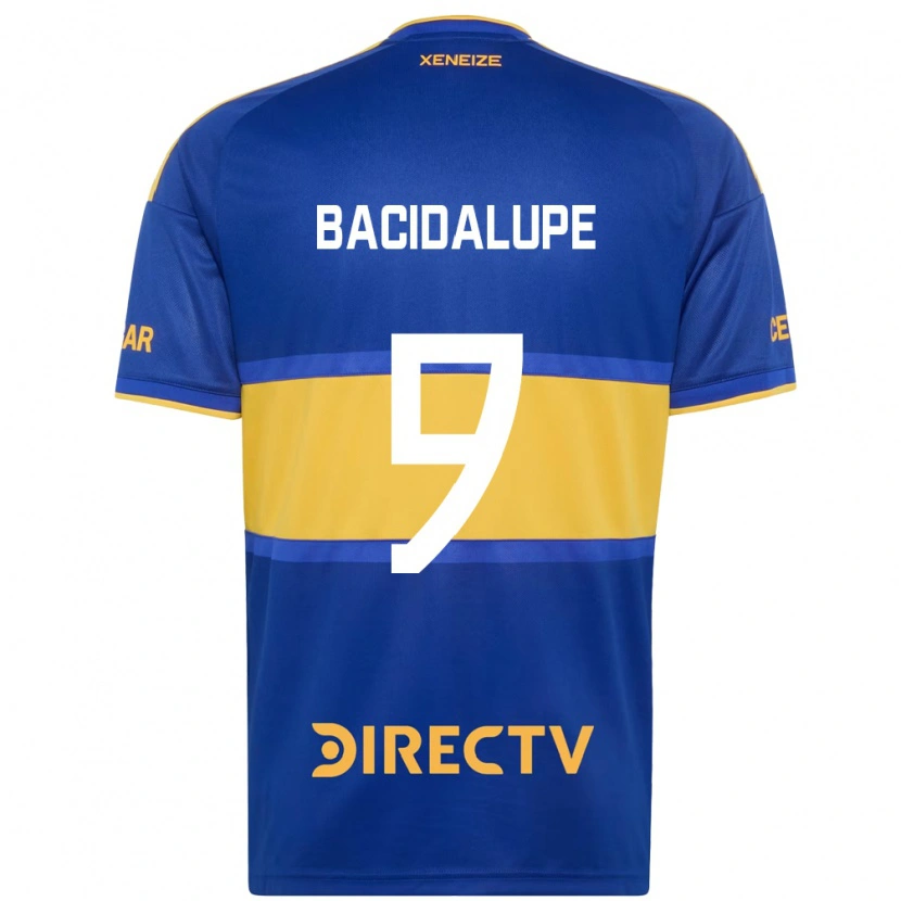 Danxen Niño Camiseta Rodrigo Bacidalupe #9 Azul Real Amarillo 1ª Equipación 2026/27 La Camisa
