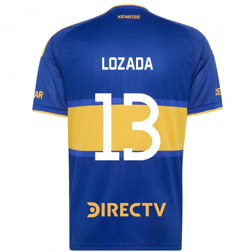 Danxen Niño Camiseta Rocío Lozada #13 Azul Real Amarillo 1ª Equipación 2026/27 La Camisa