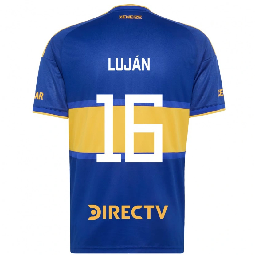 Danxen Niño Camiseta Ramiro Luján #16 Azul Real Amarillo 1ª Equipación 2026/27 La Camisa