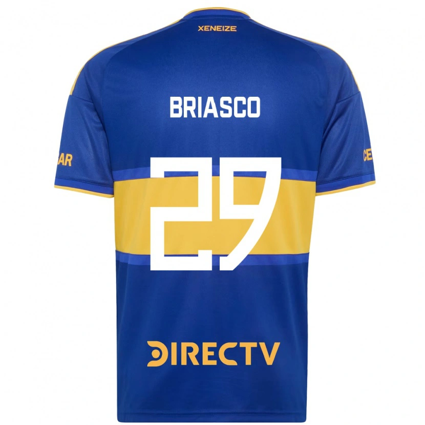 Danxen Niño Camiseta Norberto Briasco #29 Azul Real Amarillo 1ª Equipación 2026/27 La Camisa