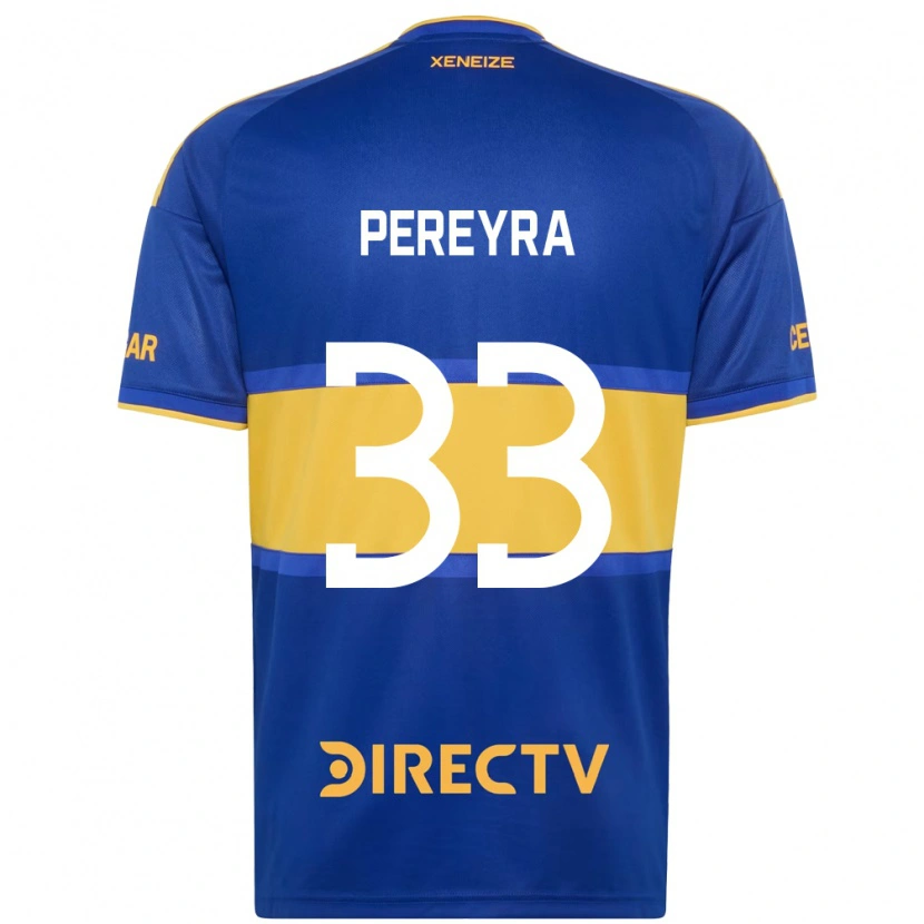 Danxen Niño Camiseta Araceli Pereyra #33 Azul Real Amarillo 1ª Equipación 2026/27 La Camisa