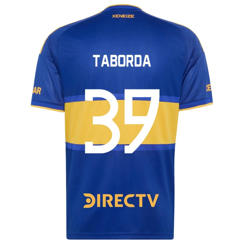 Danxen Niño Camiseta Vicente Taborda #39 Azul Real Amarillo 1ª Equipación 2026/27 La Camisa