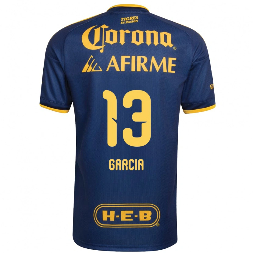 Danxen Niño Camiseta Miriam Garcia #13 Azul Real Amarillo 2ª Equipación 2026/27 La Camisa