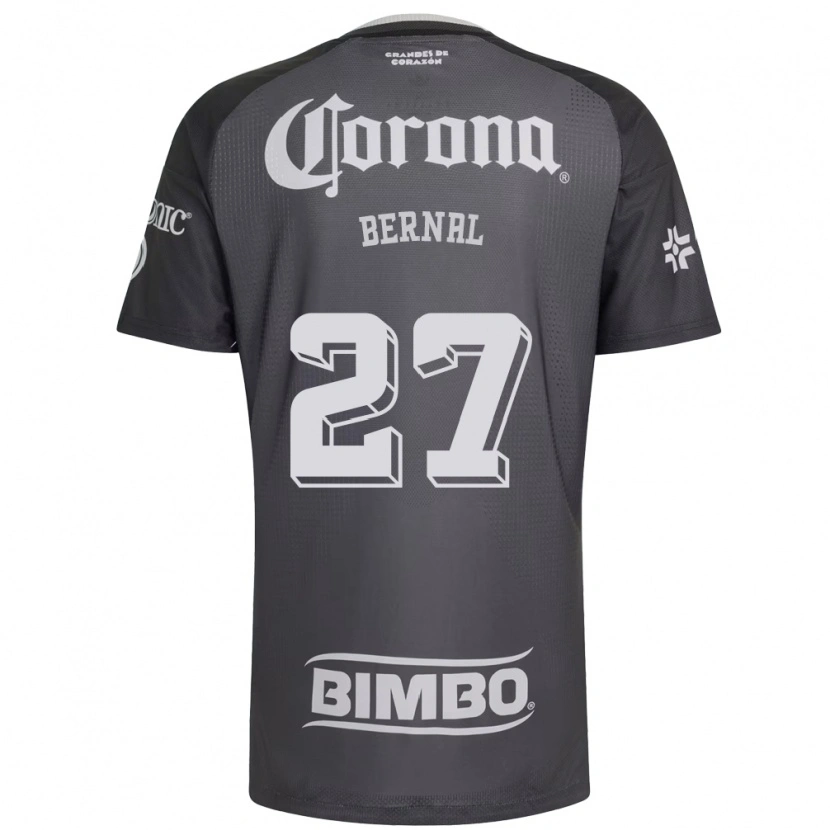 Danxen Niño Camiseta Mayra Pelayo Bernal #27 Gris Blanco Negro 2ª Equipación 2026/27 La Camisa