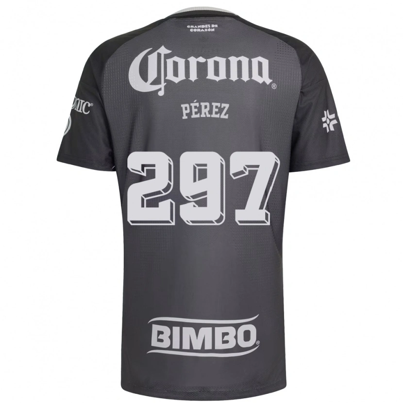 Danxen Niño Camiseta Froylan Pérez #297 Gris Blanco Negro 2ª Equipación 2026/27 La Camisa