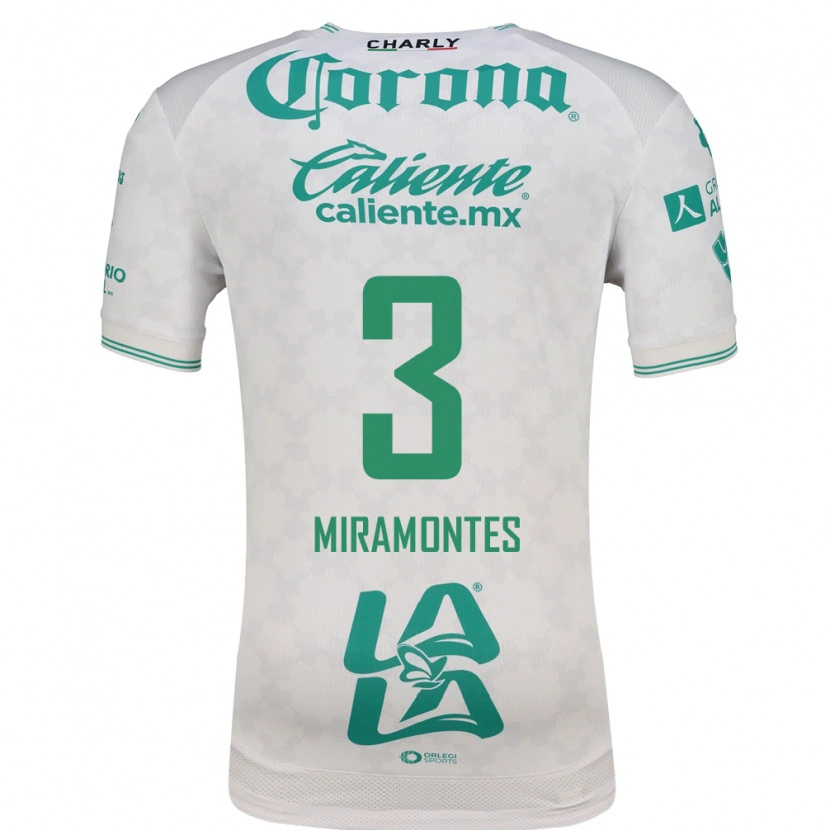 Danxen Niño Camiseta Natalia Miramontes #3 Verde Claro Blanco 2ª Equipación 2026/27 La Camisa