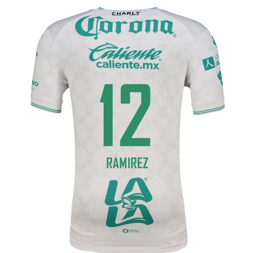 Danxen Niño Camiseta Santiago Ramírez #12 Verde Claro Blanco 2ª Equipación 2026/27 La Camisa