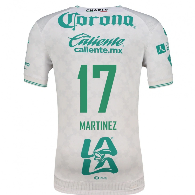 Danxen Niño Camiseta Marianne Martinez #17 Verde Claro Blanco 2ª Equipación 2026/27 La Camisa