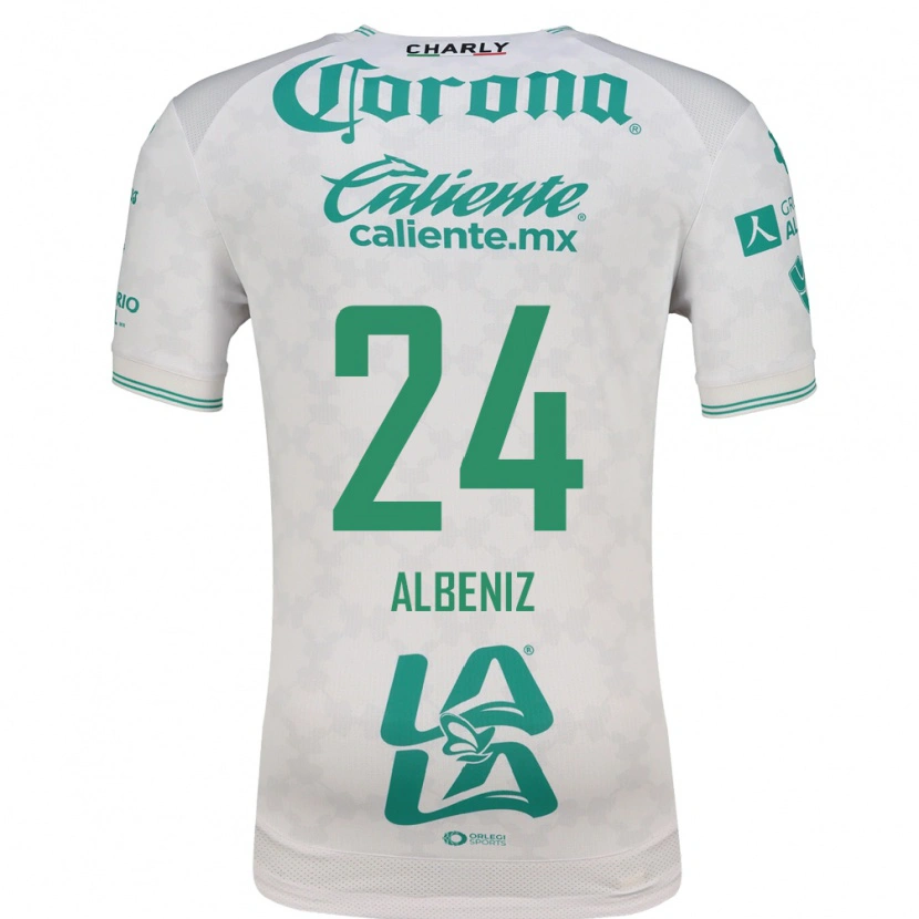 Danxen Niño Camiseta Maika Albeniz #24 Verde Claro Blanco 2ª Equipación 2026/27 La Camisa