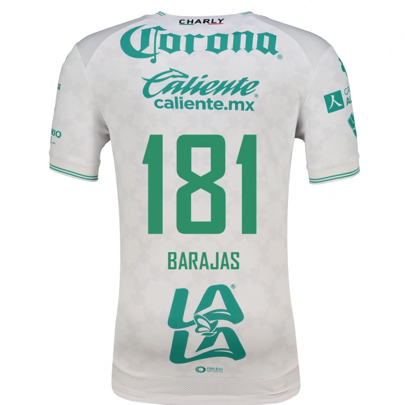 Danxen Niño Camiseta Sergio Barajas #181 Verde Claro Blanco 2ª Equipación 2026/27 La Camisa