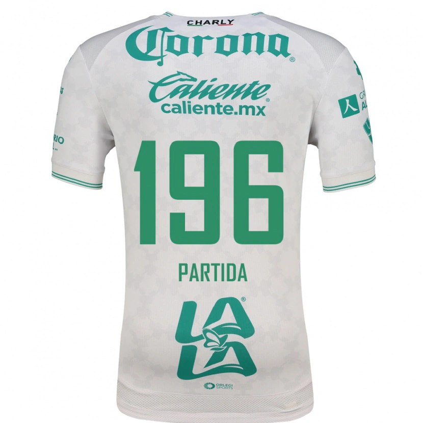 Danxen Niño Camiseta Alejandro Partida #196 Verde Claro Blanco 2ª Equipación 2026/27 La Camisa