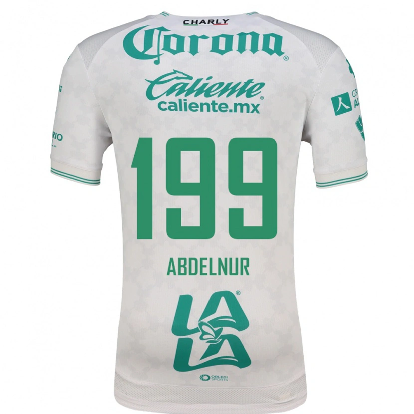 Danxen Niño Camiseta Tomás Abdelnur #199 Verde Claro Blanco 2ª Equipación 2026/27 La Camisa