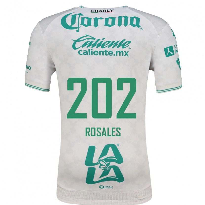 Danxen Niño Camiseta Luis Rosales #202 Verde Claro Blanco 2ª Equipación 2026/27 La Camisa