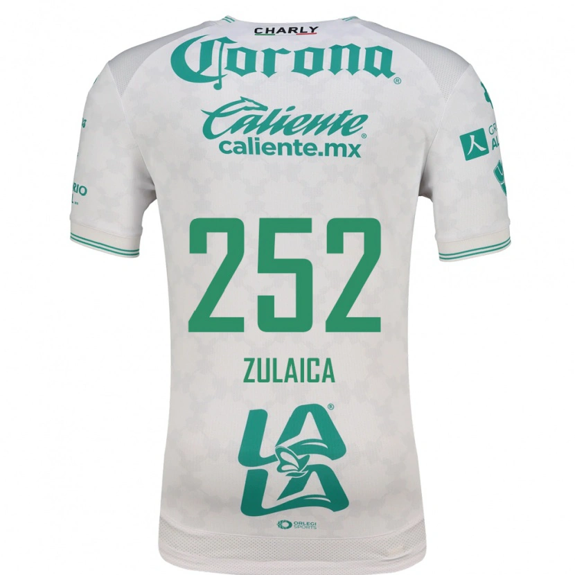 Danxen Niño Camiseta José Zulaica #252 Verde Claro Blanco 2ª Equipación 2026/27 La Camisa