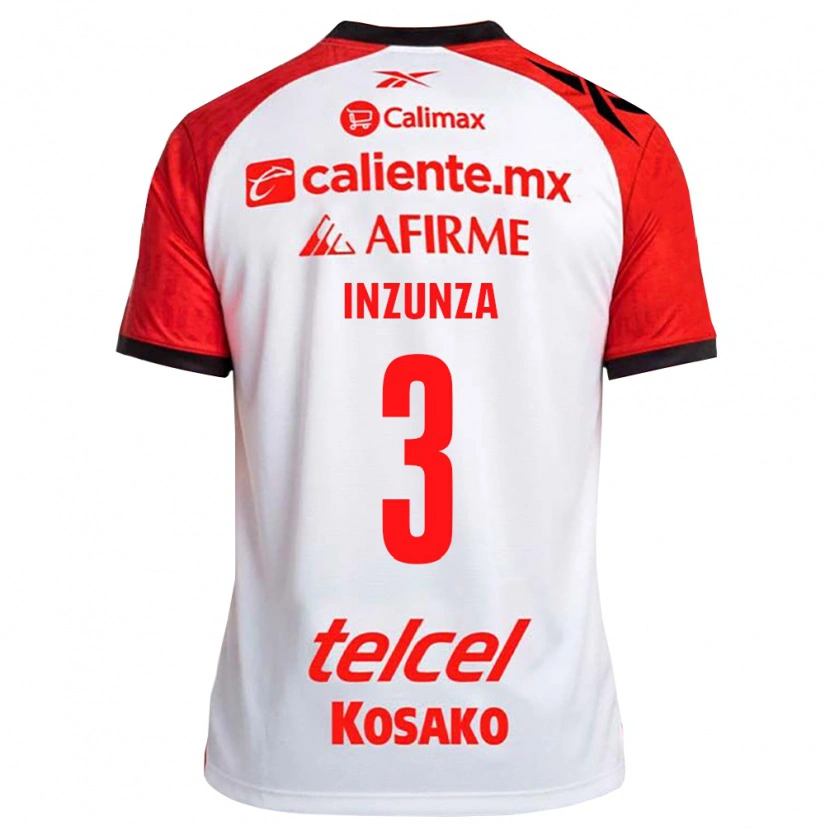 Danxen Niño Camiseta Rafael Fernández #3 Rojo Blanco Negro 2ª Equipación 2026/27 La Camisa