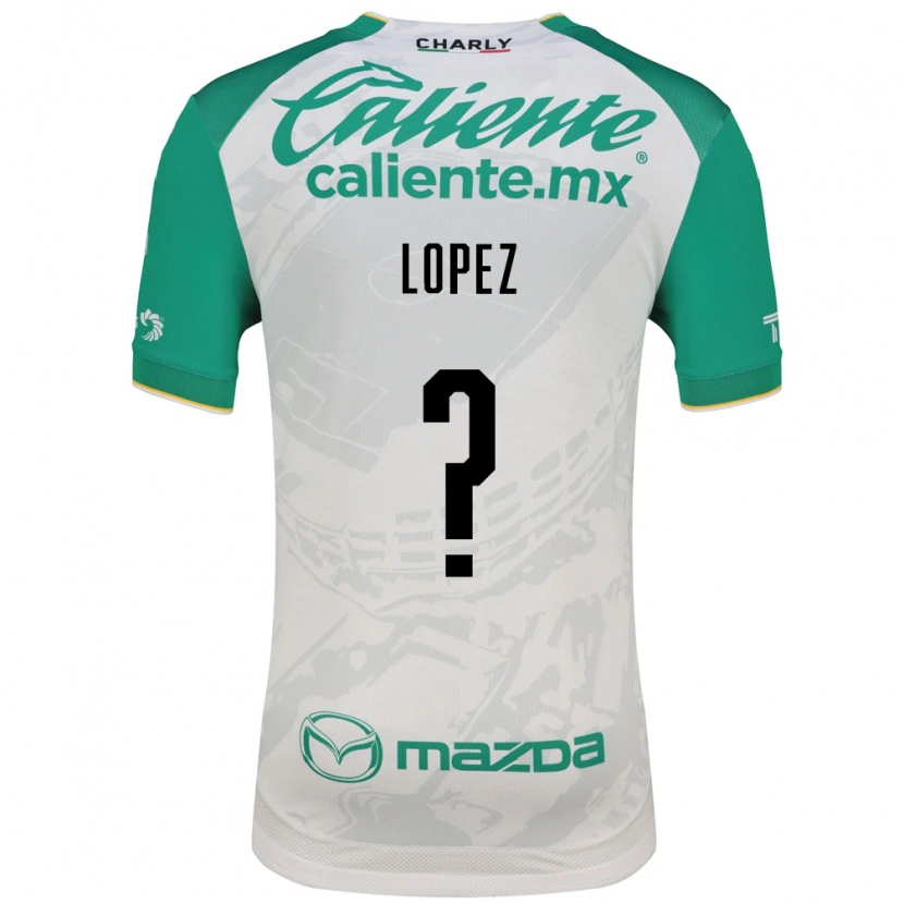 Danxen Niño Camiseta Nicolas Lopez #0 Verde Claro Blanco 2ª Equipación 2026/27 La Camisa