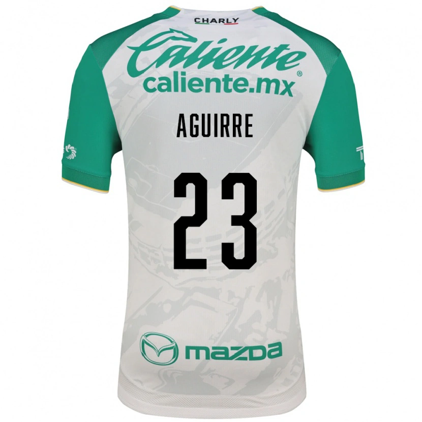 Danxen Niño Camiseta Zoe Aguirre #23 Verde Claro Blanco 2ª Equipación 2026/27 La Camisa