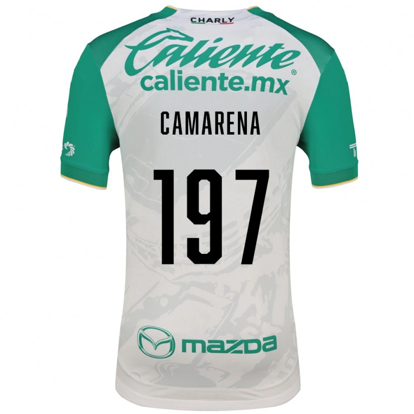 Danxen Niño Camiseta Gael Camarena #197 Verde Claro Blanco 2ª Equipación 2026/27 La Camisa