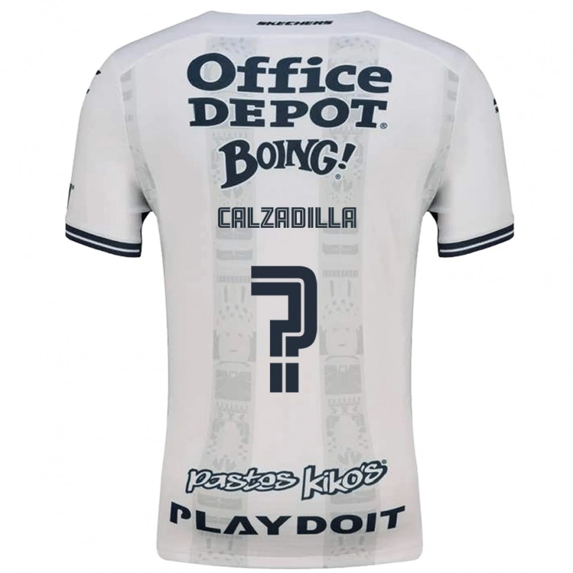 Danxen Niño Camiseta Luis Calzadilla #0 Rojo Blanco Negro 2ª Equipación 2026/27 La Camisa