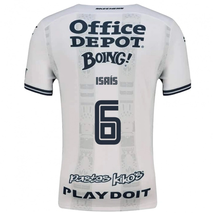 Danxen Niño Camiseta Mauricio Isaís #6 Rojo Blanco Negro 2ª Equipación 2026/27 La Camisa