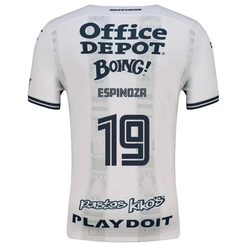 Danxen Niño Camiseta Giselle Espinoza #19 Rojo Blanco Negro 2ª Equipación 2026/27 La Camisa