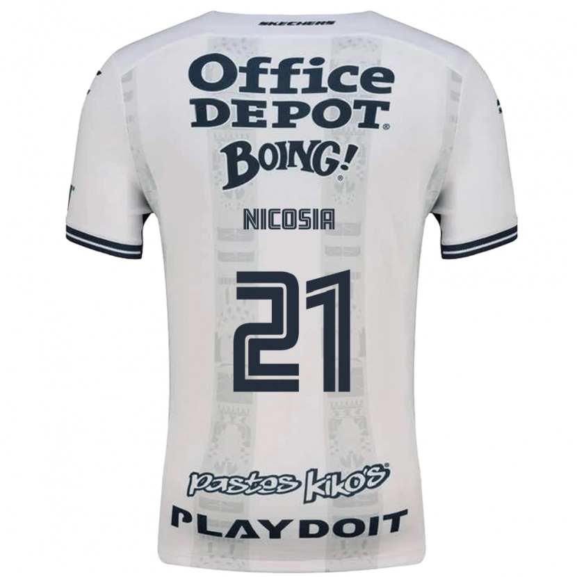 Danxen Niño Camiseta Nina Nicosia #21 Rojo Blanco Negro 2ª Equipación 2026/27 La Camisa