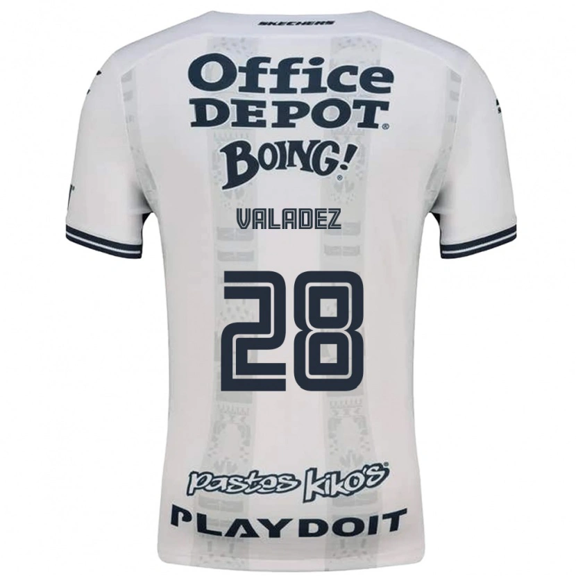 Danxen Niño Camiseta Julia Valadez #28 Rojo Blanco Negro 2ª Equipación 2026/27 La Camisa