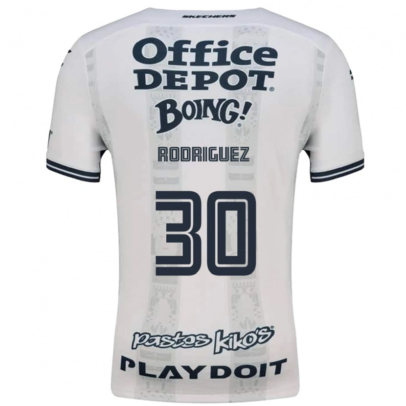 Danxen Niño Camiseta Lenin Rodríguez #30 Rojo Blanco Negro 2ª Equipación 2026/27 La Camisa