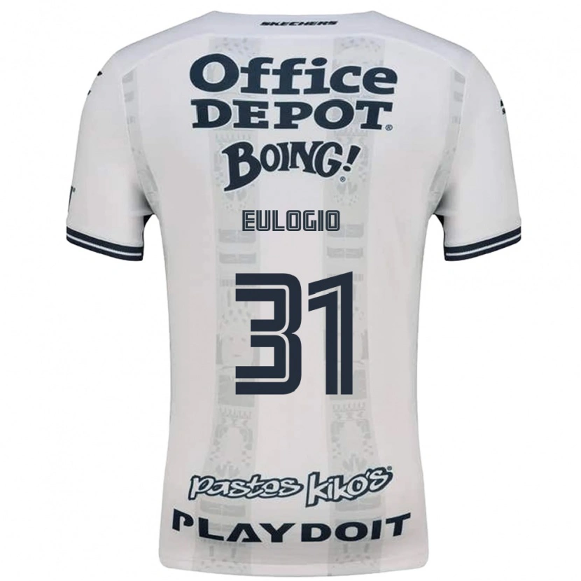 Danxen Niño Camiseta José Eulogio #31 Rojo Blanco Negro 2ª Equipación 2026/27 La Camisa