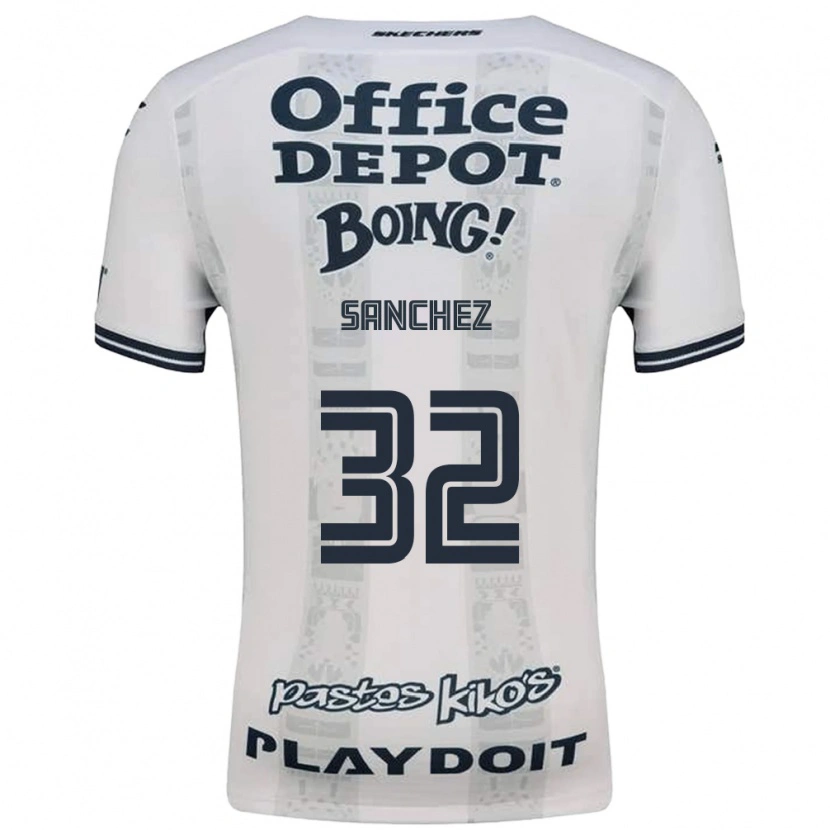 Danxen Niño Camiseta Luis Sanchez #32 Rojo Blanco Negro 2ª Equipación 2026/27 La Camisa