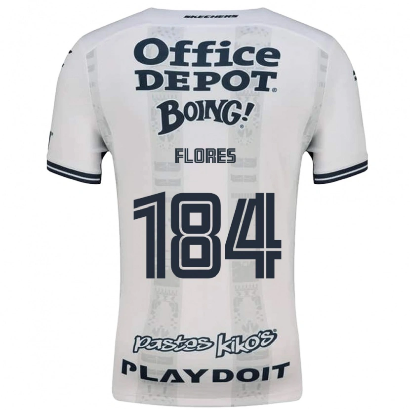 Danxen Niño Camiseta Jason Flores #184 Rojo Blanco Negro 2ª Equipación 2026/27 La Camisa