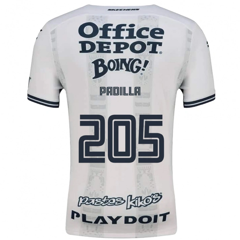 Danxen Niño Camiseta Ángel Padilla #205 Rojo Blanco Negro 2ª Equipación 2026/27 La Camisa