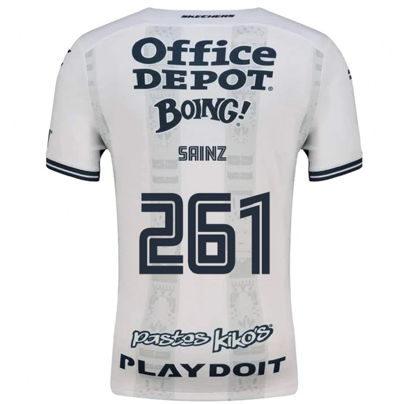 Danxen Niño Camiseta Diego Sáinz #261 Rojo Blanco Negro 2ª Equipación 2026/27 La Camisa