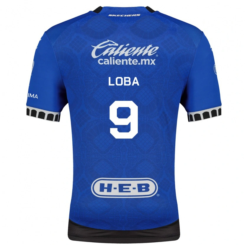 Danxen Niño Camiseta Aké Loba #9 Azul Real Blanco Negro 2ª Equipación 2026/27 La Camisa