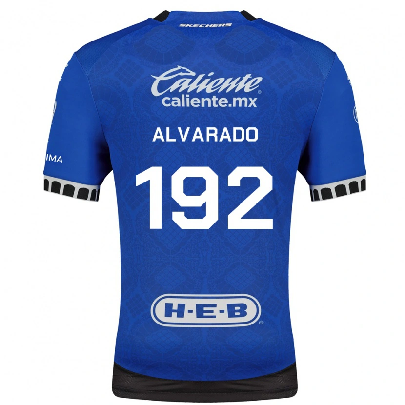 Danxen Niño Camiseta Edwin Alvarado #192 Azul Real Blanco Negro 2ª Equipación 2026/27 La Camisa
