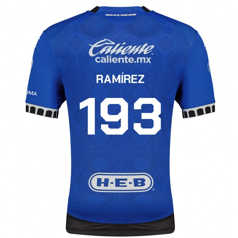 Danxen Niño Camiseta Ángel Ramírez #193 Azul Real Blanco Negro 2ª Equipación 2026/27 La Camisa