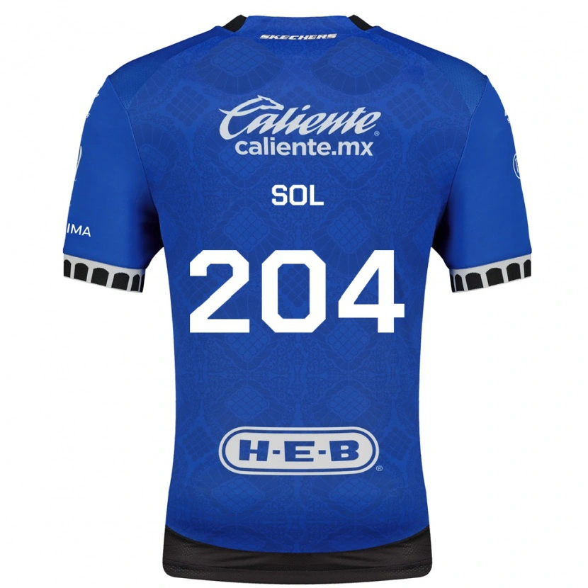 Danxen Niño Camiseta Martín Sol #204 Azul Real Blanco Negro 2ª Equipación 2026/27 La Camisa