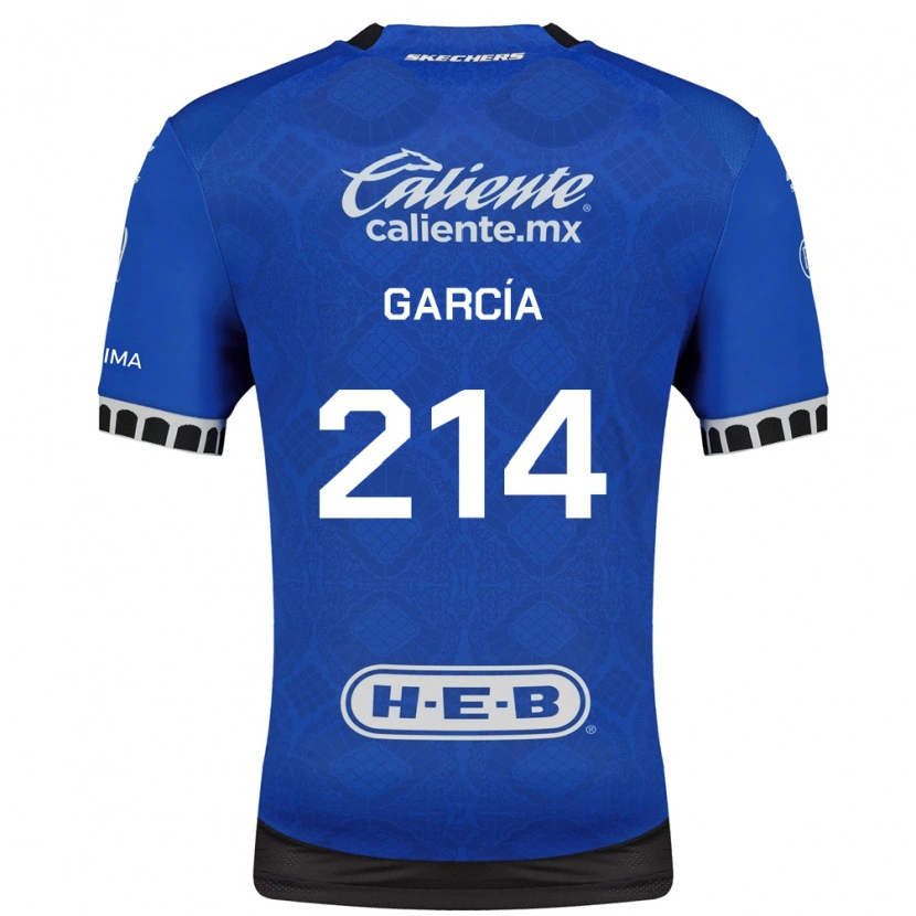 Danxen Niño Camiseta José García #214 Azul Real Blanco Negro 2ª Equipación 2026/27 La Camisa