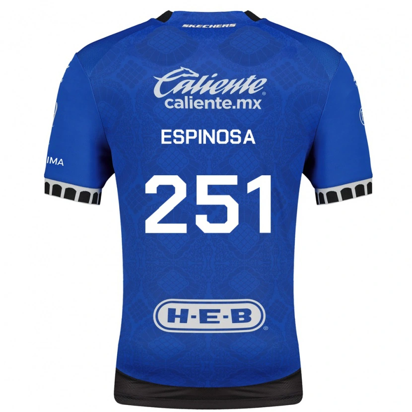 Danxen Niño Camiseta Alexis Espinosa #251 Azul Real Blanco Negro 2ª Equipación 2026/27 La Camisa