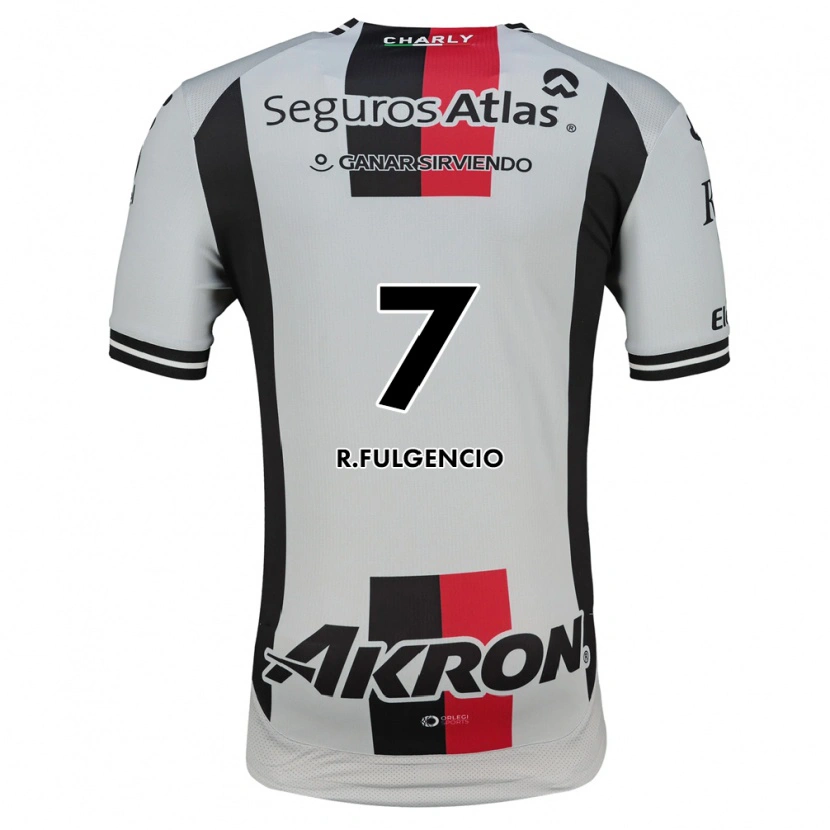 Danxen Niño Camiseta Raymundo Fulgencio #7 Blanco Rojo Negro 2ª Equipación 2026/27 La Camisa