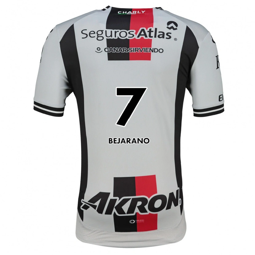 Danxen Niño Camiseta Susan Bejarano #7 Blanco Rojo Negro 2ª Equipación 2026/27 La Camisa