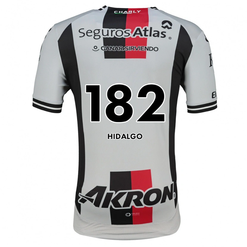 Danxen Niño Camiseta Óscar Hidalgo #182 Blanco Rojo Negro 2ª Equipación 2026/27 La Camisa