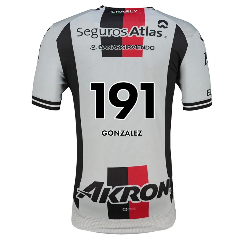 Danxen Niño Camiseta Juan González #191 Blanco Rojo Negro 2ª Equipación 2026/27 La Camisa