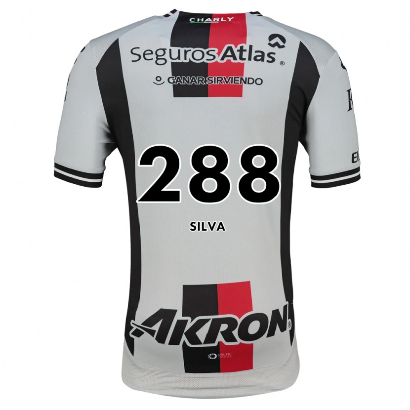 Danxen Niño Camiseta Fabio Silva #288 Blanco Rojo Negro 2ª Equipación 2026/27 La Camisa